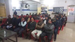 इस्पात मजदूर संघ कार्यालय में मकर संक्रांति मिलन समारोह मनी