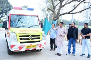 विधायक रिकेश ने शुरू की वेंटीलेटर एम्बुलेंस सेवा, आज से किफायती दर पर भिलाईयंस को समर्पित…