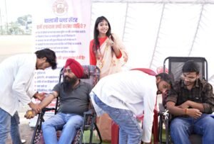 स्नेहा सोशल वेलफेयर फाउंडेशन द्वारा भिलाई-03 में स्वास्थ्य एवं रक्तदान शिविर का सफल आयोजन