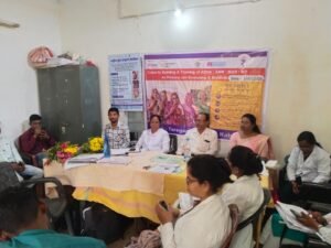 नेत्र जाँच एवं मोतियाबिंद पर प्रशिक्षण..