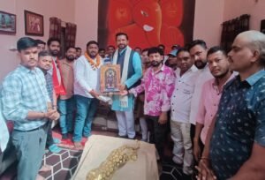 जिला भाजयुमो के पदाधिकारियों ने की जिपं. उपाध्यक्ष विक्रांत सिंह से मुलाकात