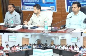 बायोमेट्रिक अटेडेंस पर ध्यान देवें अधिकारी – कलेक्टर सिंह, सभी कार्यालयों में ई-ऑफिस का हो संचालन