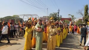 श्री रूख्खड़ स्वामी महोत्सव 2026,नर्मदा कुंड से पवित्र जल लेकर निकली भव्य बाइक रैली, खैरागढ़ नगर हुआ भक्तिरस में सराबोर