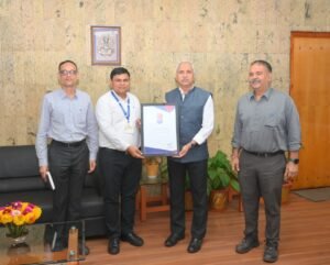 सेल को लगातार तीसरी बार ‘ग्रेट प्लेस टू वर्क’ प्रमाणन; निदेशक प्रभारी को प्रमाणपत्र हस्तांतरित