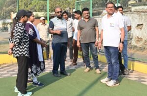 निगम आयुक्त ने किया सेक्टर-6 क्षेत्र का औचक निरीक्षण