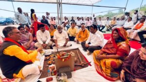 स्वदेशी मेला की हुई तैयारी शुरू हुआ भूमि पूजन..