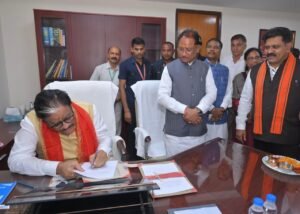 मुख्यमंत्री साय: जमीनी प्रशासन और नीति निर्माण दोनों का संगम हैं मिश्रा, नीति आयोग को मिलेगी नई ऊर्जा