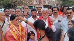 भिलाई में “एक मुट्ठी दान श्री राम के नाम” अभियान, राम नवमी भंडारे के लिए श्रद्धालुओं ने किया दान संग्रह