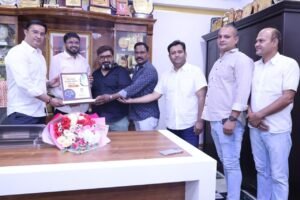 भिलाई में भाजपा युवा मोर्चा प्रदेश अध्यक्ष का स्वागत, सामाजिक कार्यों की मिली सराहना