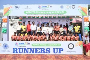 मध्यप्रदेश ने महाराष्ट्र को 5-3 हराकर जीती अस्मिता वेस्ट जोन जूनियर बालिका हाॅकी लीग..