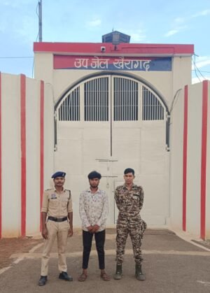 गांव मे उपद्रव कर शांतिभंग करने वाला आरोपी गिरफ्तार..