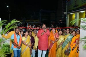 दुर्ग में विकास कार्यों की सौगात : संतराबाड़ी में डोमशेड का लोकार्पण एवं पद्मनाभपुर में भूमिपूजन