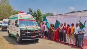 जिले को मिली नई संजीवनी: 108 सेवा के तहत 05 आधुनिक एम्बुलेंस की सौगात