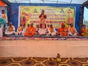 धर्म रक्षा का विराट शंखनाद: ‘चतुर्भुज’ बनने का आह्वान, आचार्य डॉ. अजय आर्य का जोशीला उद्बोधन