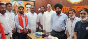 भारतीय जनता पार्टी स्थापना दिवस नवाचार सेवा एवं समर्पण..