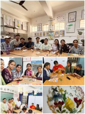 हर्बेरियम रेज़िन आर्ट पर दो दिवसीय कार्यशाला आयोजित..