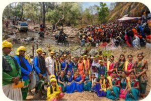 रहस्यमयी मंडीप खोल: न पक्की सड़कें,न सुगम रास्ता ,नदी और घने जंगलों को चीर कर पहुचे भक्त, महादेव की एक झलक पाने..