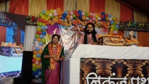 विधायक यशोदा नीलांबर वर्मा ने पांडादाह में प्रभु राम की कथा सुनी; क्षेत्र की खुशहाली के लिए की प्रार्थना