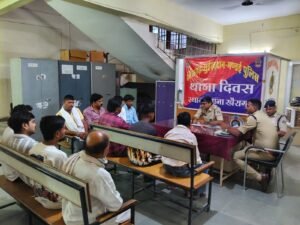 जिला के सी जी पुलिस टीम के द्वारा मई माह में प्रथम थाना दिवस कार्यक्रम का किया गया आयोजन