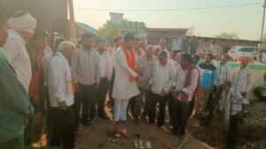विकास कार्यों के भूमिपूजन में विक्रांत ने गिनाई भाजपा सरकार की उपलब्धियां