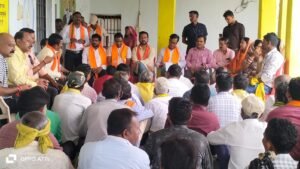 गातापार (जंगल)भाजपा शक्तिकेन्द्र की बैठक में शामिल हुए विक्रांत सिंह