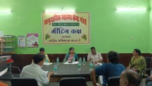 विधायक यशोदा नीलांबर वर्मा जी के अध्यक्षता में जीवनदीप समिति की बैठक संपन्न हुई