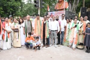 पटेल चौक में ‘सेवांजलि’ ने मनाया स्वतंत्रता दिवस