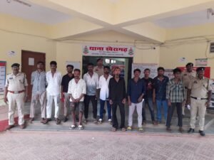 गणेश विसर्जन से पहले खैरागढ़ के सी जी पुलिस का सख्त संदेश ,11 उपद्रवियों पर प्रतिबंधात्मक कार्रवाई