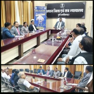 मीडिएशन 3.0 को नई गति देने के लिए दुर्ग में मीडिएटर अधिवक्ताओं की विशेष बैठक